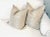 Kravet Contemporary Kravet Jeffrey Alan Marks Chromis Pumice Grey Taupe Abstract Linen Pillow Covers- a Pair For Sale - Image 4 of 5