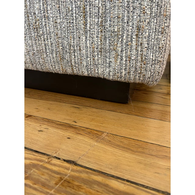 Beautiful Kravet 3 Seater Sofa in Boucle For Sale In New York - Image 6 of 7