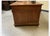 Wood Antique Freestanding Desk in Oak, 1910 For Sale - Image 7 of 12