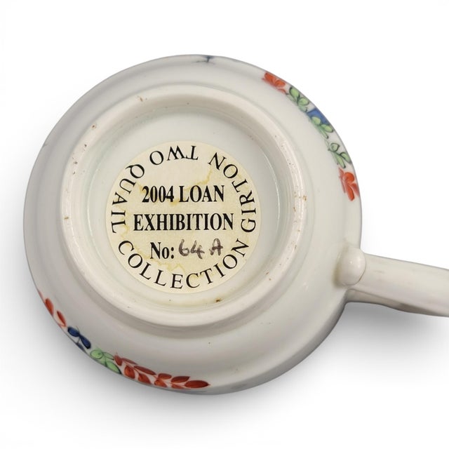 Porcelain Tea Cup and Saucer by Flight, Barr & Barr for Worcester, 1807-1813, Set of 2 For Sale - Image 10 of 17