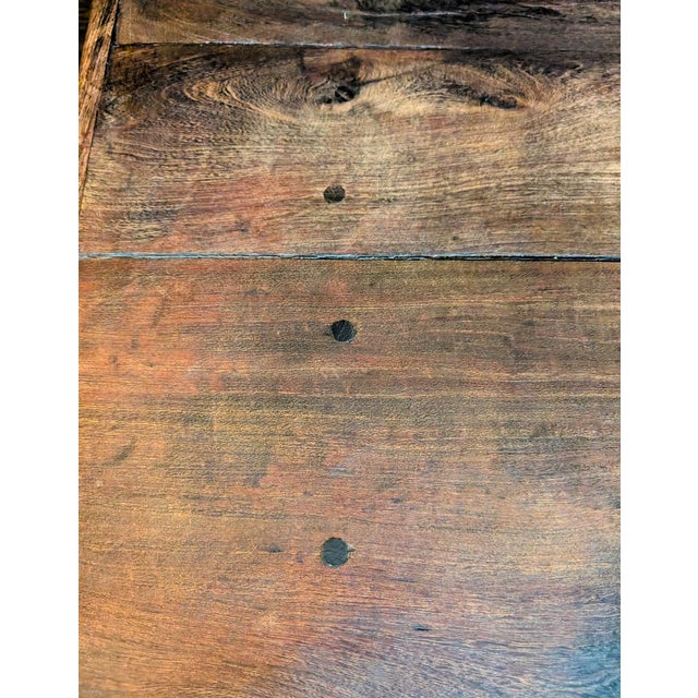 Wood Late 20th Century Large Spanish Colonial Style Coffee Table For Sale - Image 7 of 9