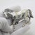 Full of spirited energy and majestic elegance, this large vintage Italian silver figurine depicts a stallion captured in...