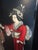 Vintage Chinoiserie Hand-Painted, Double-Sided 48”x48” Folding Screen For Sale In New York - Image 6 of 8