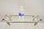 Vintaga Italian Hollywood Regency Faux Bamboo Silver Plated Serving Platter Stand For Sale - Image 10 of 10