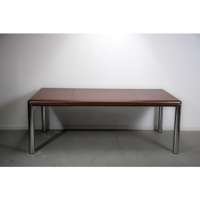 No. 3055D Table Desk and No. 3076 Credenza from KnollStudio, 1988 For Sale - Image 10 of 18