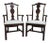 Pennsylvania House Cherry Shell Carved Dining Room Arm Chairs - a Pair For Sale