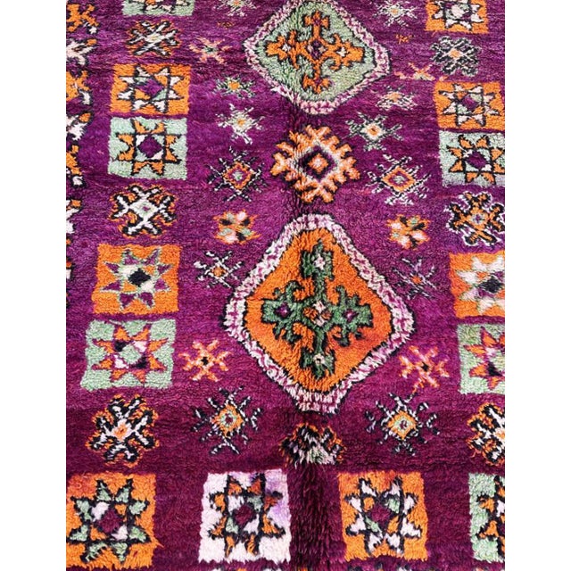 1980s 1980s Traditional Berber Rug - 10.4 X 6.9 Ft For Sale - Image 5 of 9