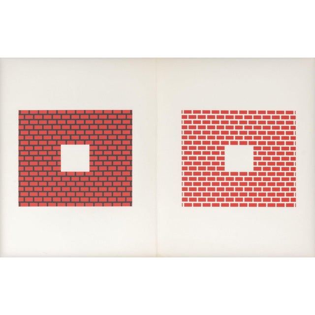 Josef Albers (German/American, 1888-1976), "The Interaction of Color Plate XIII-1", Screenprint in Colors on Paper, 1973,...