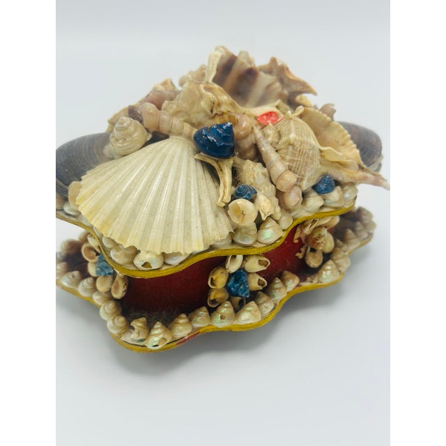 Vintage Shell Trinket Box For Sale In Charleston - Image 6 of 8