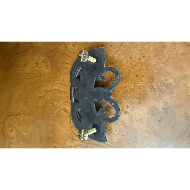 Metal 1970s Henredon Asian Dresser Pull For Sale - Image 7 of 9