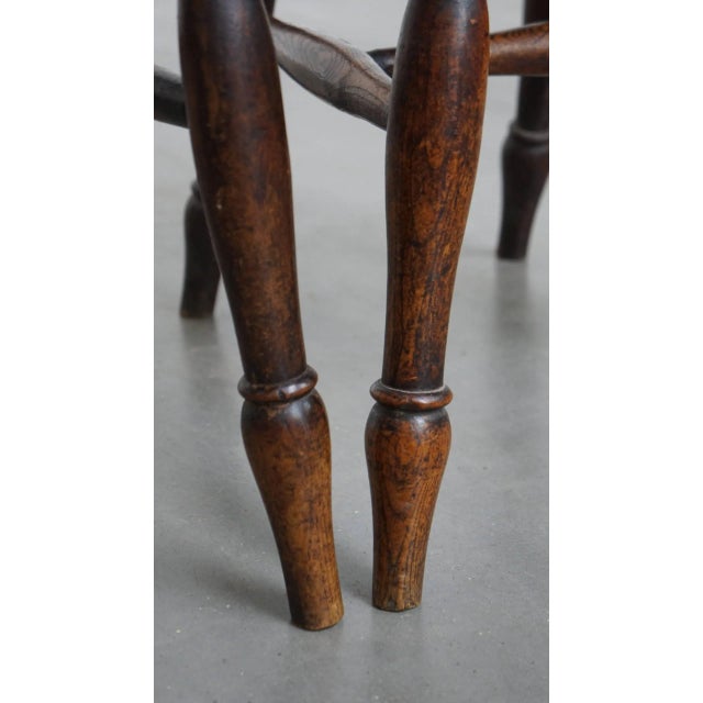 Antique English Oxford Dining Chairs, Set of 12 For Sale - Image 14 of 15