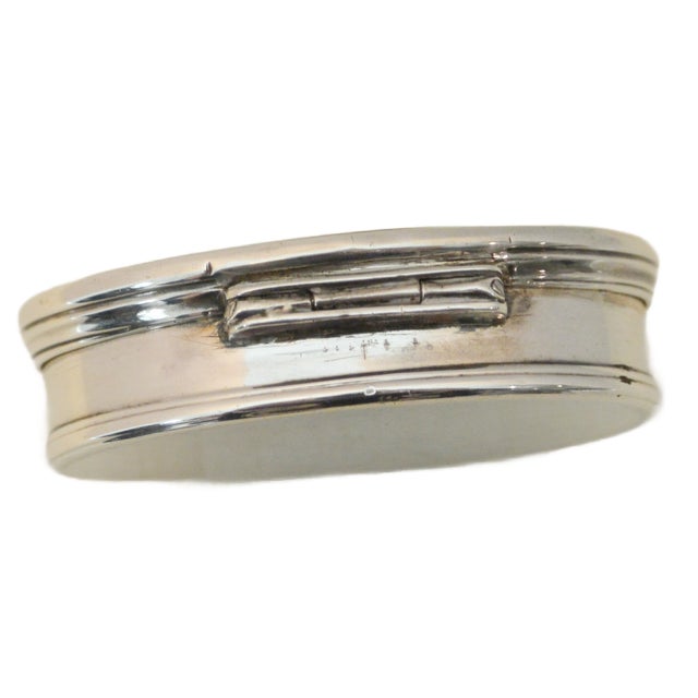 1900 - 1909 Antique Edwardian Sterling Silver & Faux Tortoiseshell "Dancing Hares" Trinket Box For Sale - Image 5 of 6