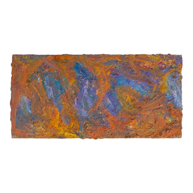 Andy Miller Abstract Composition Oil on Canvas For Sale