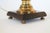 Brass Vintage Footed Brass Pineapple Table Lamp W/ Wood Base For Sale - Image 8 of 13
