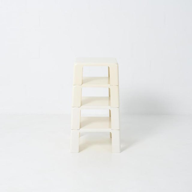 Quattro Gatti or Nesting Tables by Mario Bellini for B&B Italia / C&B Italia, 1960s, Set of 4 For Sale - Image 18 of 18