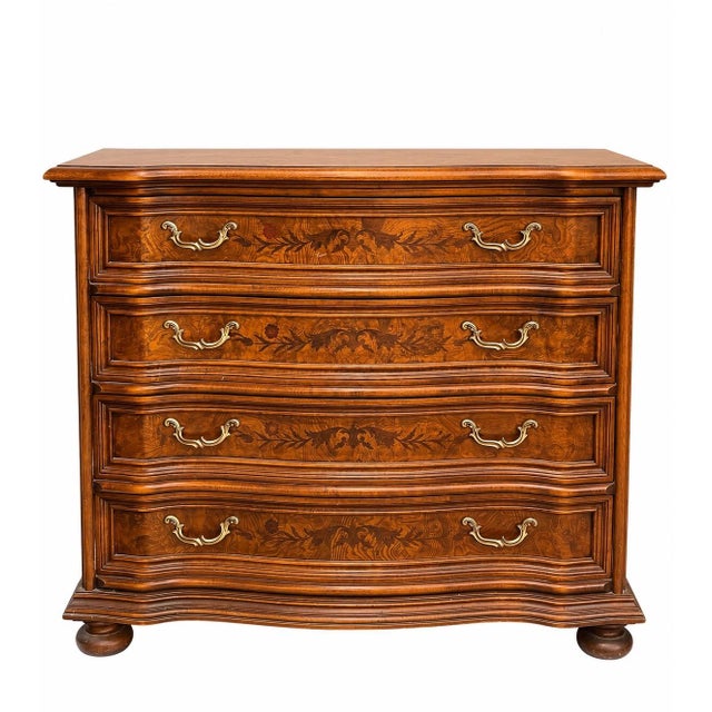 1980s Italian Selva Chest of Drawers with Inlays, 1980s For Sale - Image 5 of 5
