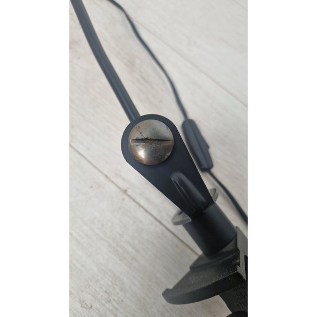 1980s Design Clamp Lamp, Dilem E63 Model, Umberto Riva for Fontana Arte by Umberto Riva, in Very Good conditions. Designed...
