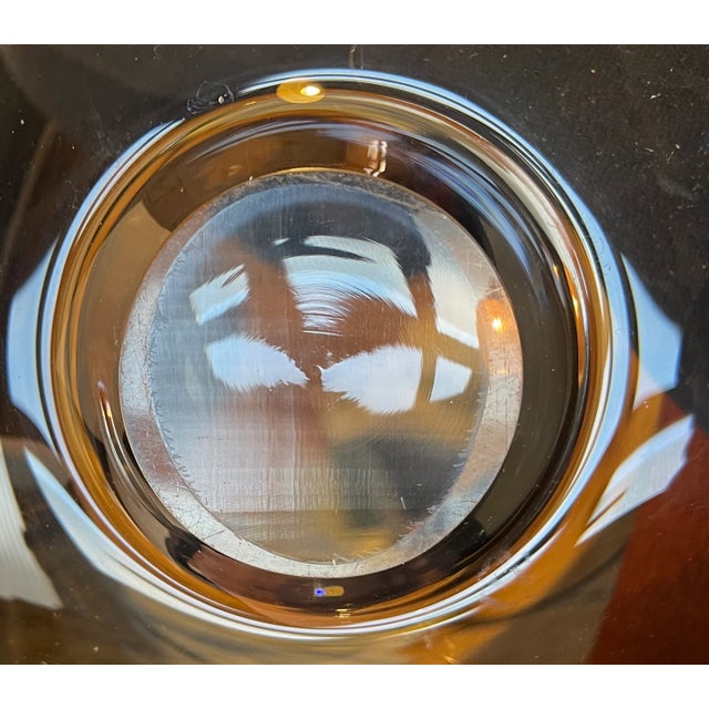 Large Freeform Glass Bowl by Per Lütken for Holmegaard, 1960s For Sale - Image 8 of 9