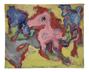 Original Peter Diem Impressionist Painting