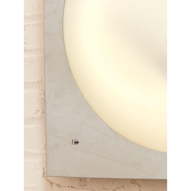 Vintage Mid-Century 1970s Chrome Lamp For Sale - Image 4 of 5