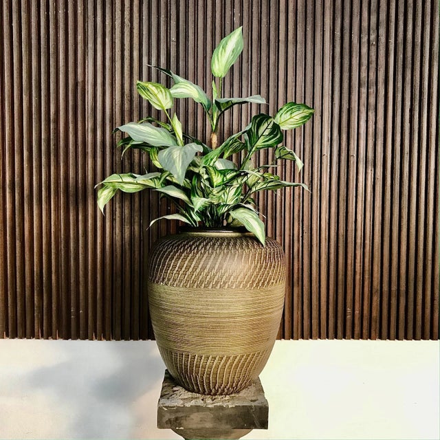 Large German Ceramic Floor Vase from Dümler & Breiden, 1950s For Sale - Image 6 of 16