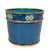 Chinese Brush Pen Holder Blue Color Cloisoné 20th Century For Sale - Image 4 of 10