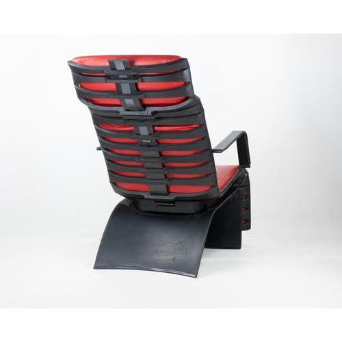 Metal Antropovarius Lounge Chair by Ferdinand Porsche for Poltrona Frau For Sale - Image 7 of 14