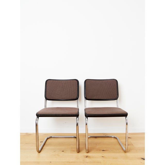 Set of Cantilever S32 Chairs by Marcel Breuer for Thonet, 1970s For Sale - Image 10 of 14