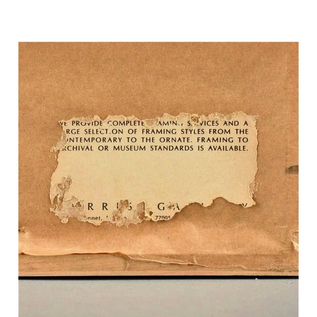 Drawing/Sketching Materials Larry Horowitz, Large Pastel Landscape Purple Mountains Landscape American Modernist Painting, 1988 For Sale - Image 7 of 16