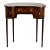 Vintage Edwardian Sheraton Revival Kidney-Form Dressing Table C. 1940 For Sale