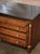 19th Century French Empire Marble Top Carved Veneer Elm Commode Chest of Drawers For Sale - Image 9 of 12