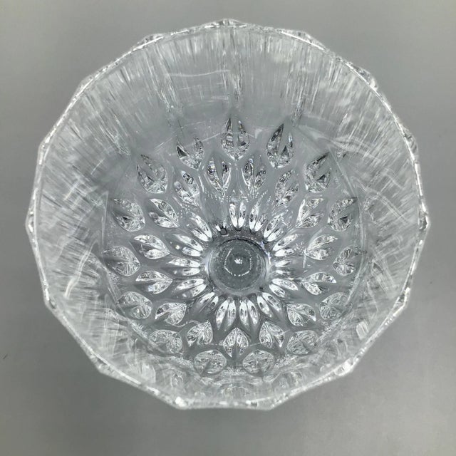 Glass French Fluted Stem Bretagne Water Goblets-Set of 12 For Sale - Image 7 of 12