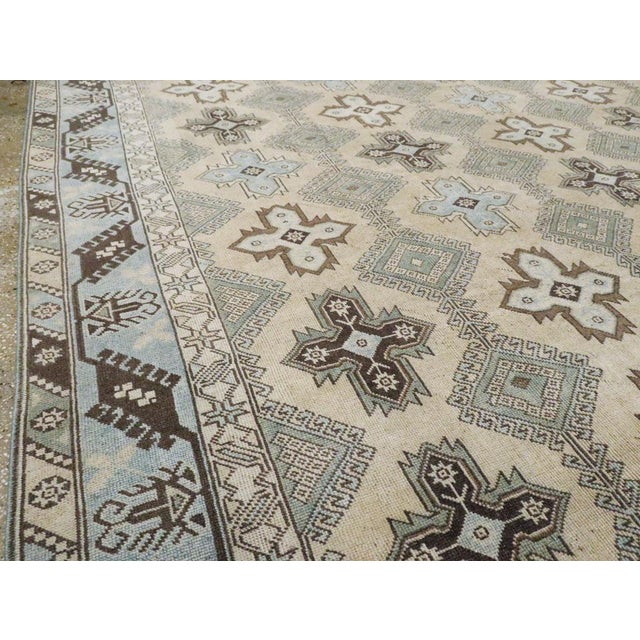 Rustic Galerie Shabab Collection Mid-20th Century Handmade Turkish Anatolian Room Size Carpet For Sale - Image 3 of 7