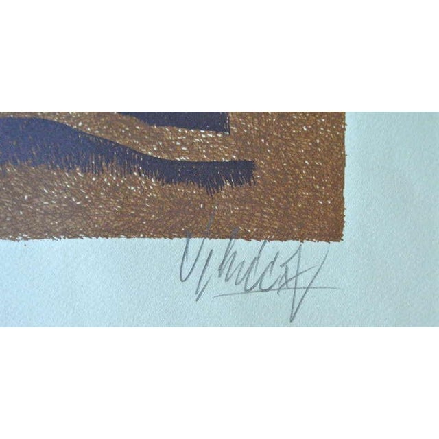 Contemporary Yargo De Lucca, Inuit-Inspired Silkscreen Print, "Canada Suite Series", Ed. 6/22, 1976-1977 For Sale - Image 3 of 7