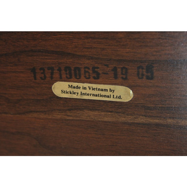 Nichols & Stone by Stickley Cherry Queen Size Sleigh Bed For Sale - Image 16 of 18