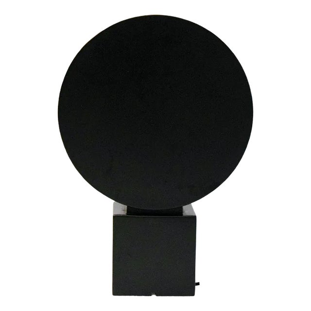 Italian Table Lamp in Wood by Gruppo Enne, 1970s For Sale