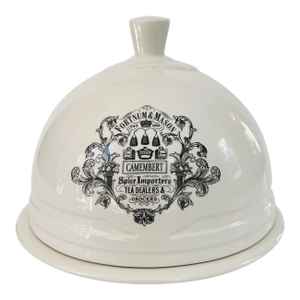 Rare Find! 1990s Limited Edition Vintage Fortnum & Mason Cheese Dome Made in England