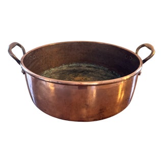 Large Antique George III Copper Pan, 1800 For Sale