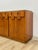 Vintage Buffet Lane Staccato Brutalist MCM Sideboard Collectible Glass Top For Sale - Image 10 of 17