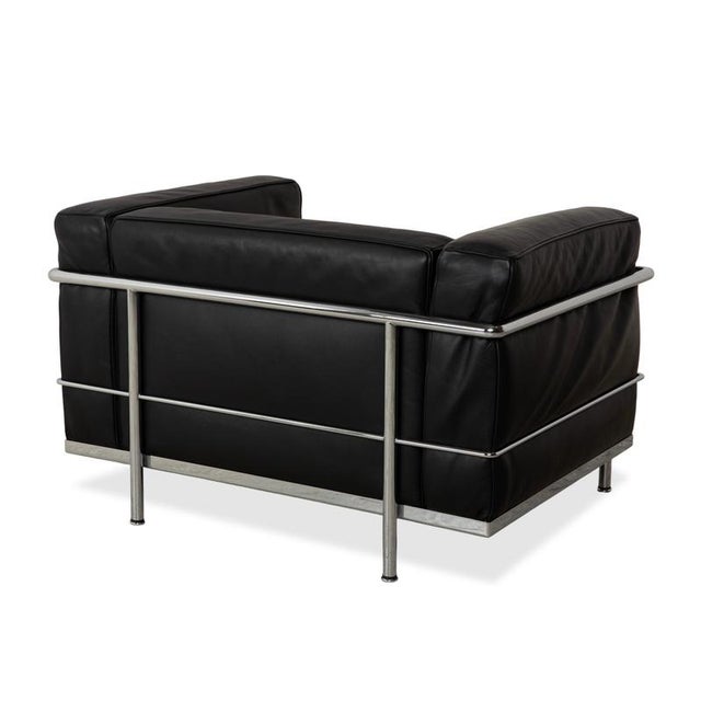 LC 3 Leather Chair by Le Corbusier for Cassina For Sale - Image 6 of 14
