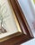 Wood 1970s One Owl Painting in Wooden Frames, Signed by Artist For Sale - Image 7 of 7