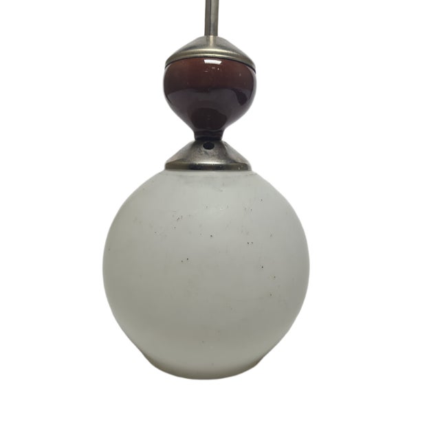 Postmodern Communist Pendant Lamp, Poland, 1970s For Sale - Image 6 of 9