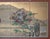 Japanese "Dancing Kimono Beauties", C. 1960s Shōwa Era Yamato-E Style Painted Byobu Screen For Sale - Image 3 of 18