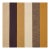 Sample - Schumacher Appino Stripe Fabric In Ochre For Sale