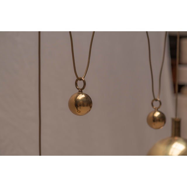 Posa Double Pendant Lamp by Florian Schulz, 1970s For Sale - Image 4 of 12