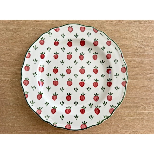 Bring timeless English craftsmanship to your table with this beautiful **set of four vintage Royal Staffordshire by J & G...