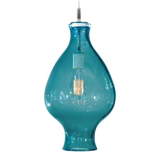 Odin Pendant Light from the Versuvius Collection in Lagoona For Sale