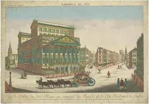 Leizelt, Lord Mayors Coach Driving Through London, 1760, Paper
