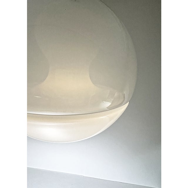 Murano Glass Pendant Light from A.V. Mazzega, Italy, 1970s For Sale - Image 6 of 8
