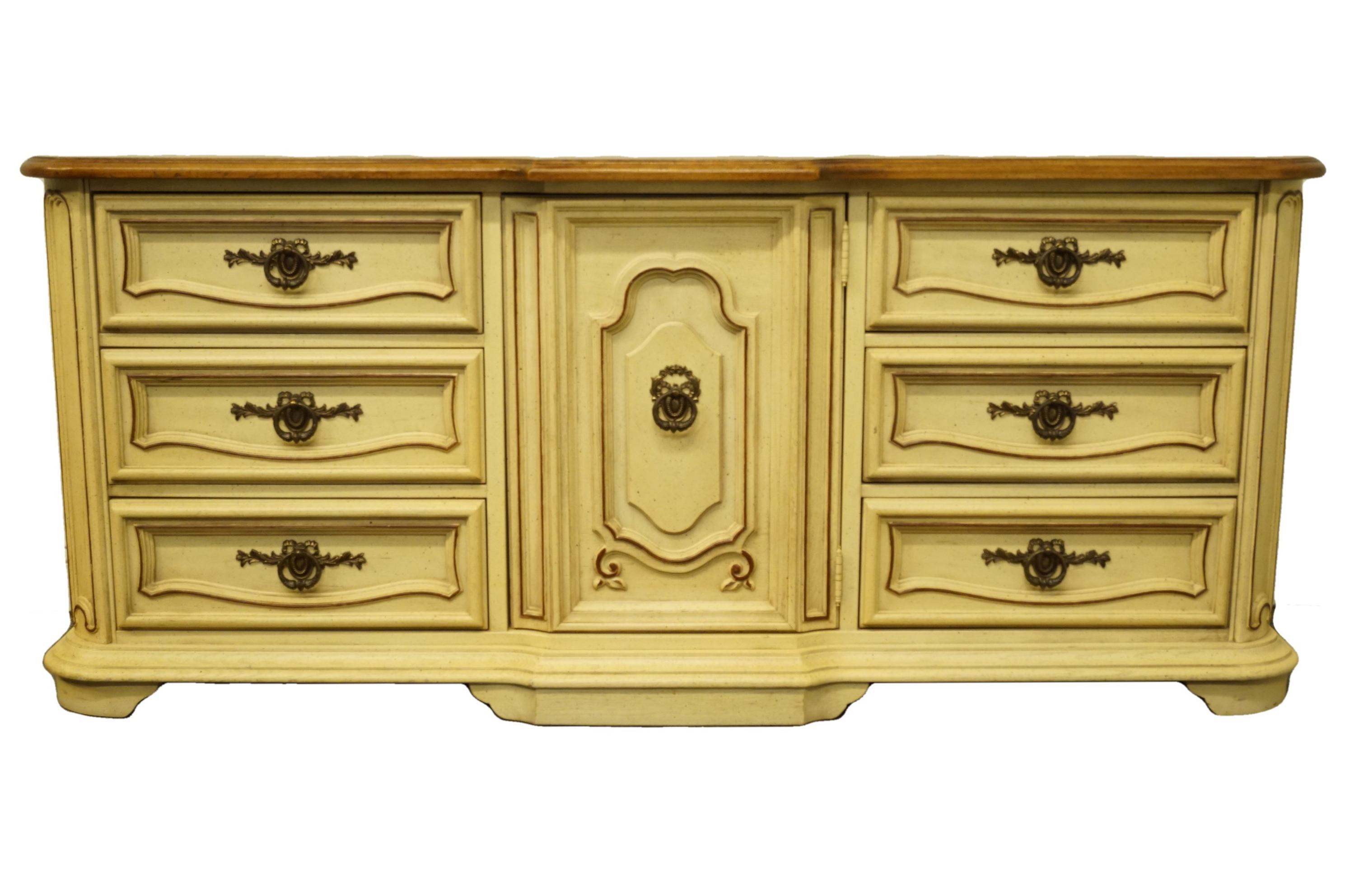 cream painted furniture